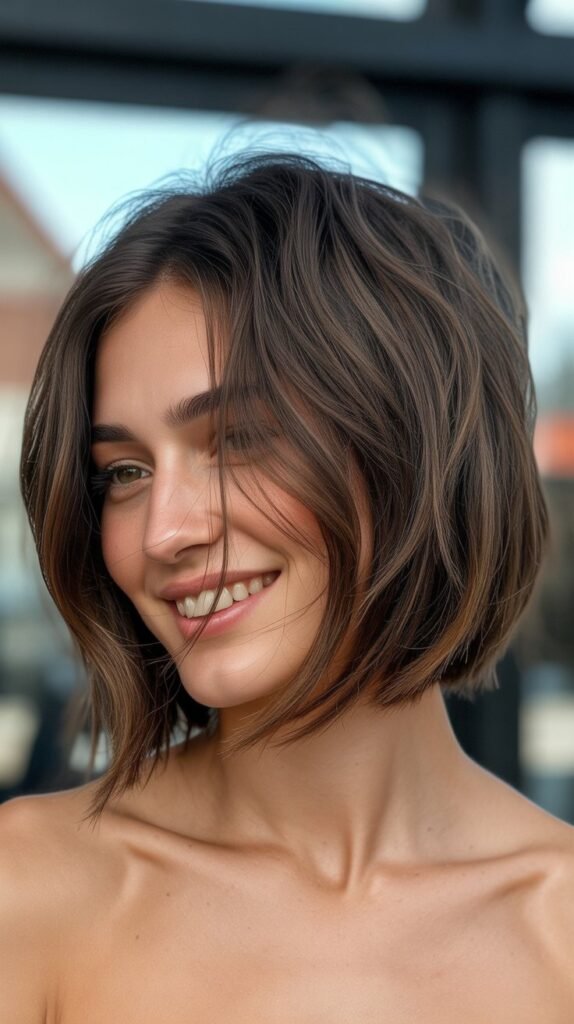  Choppy Bob with Soft Layers