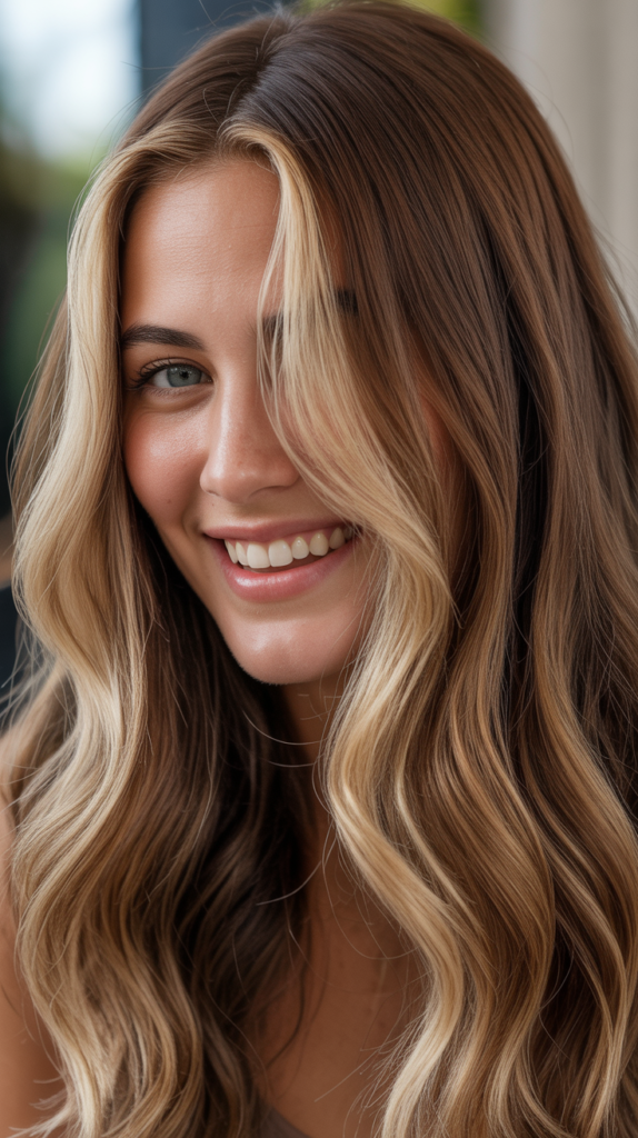 Blonde Money Piece Highlights