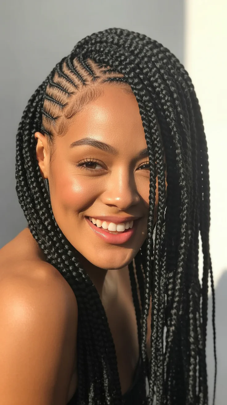 Best 25+ Half Cornrows Half Box Braids Styles You'll Obsess Over in 2026