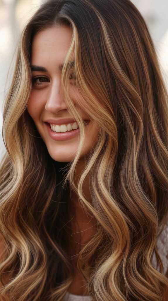  Golden Balayage Ombré