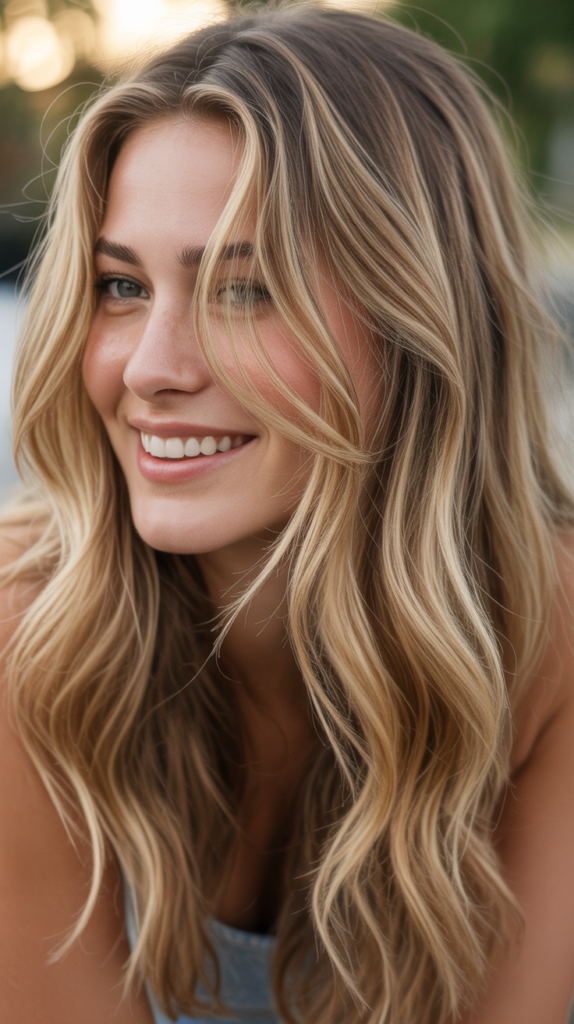 Lived-In Blonde Highlights