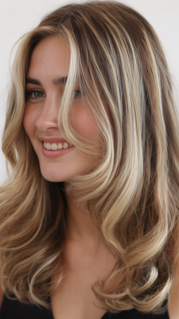 Blonde Highlights for Thin Hair Volume