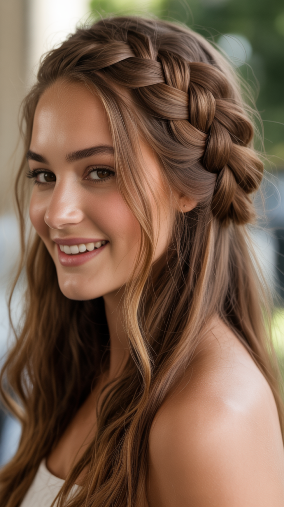 Dutch Braid (Reverse French Braid)