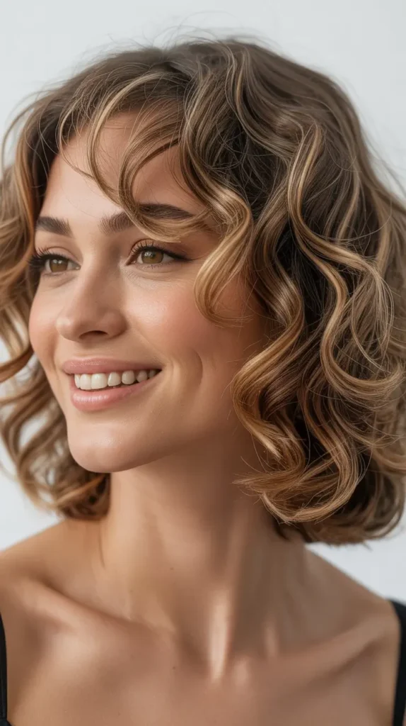 Long Bob with Soft Curls