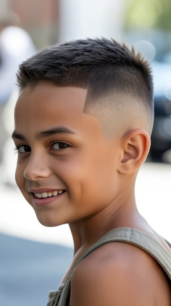 Military-Inspired High and Tight