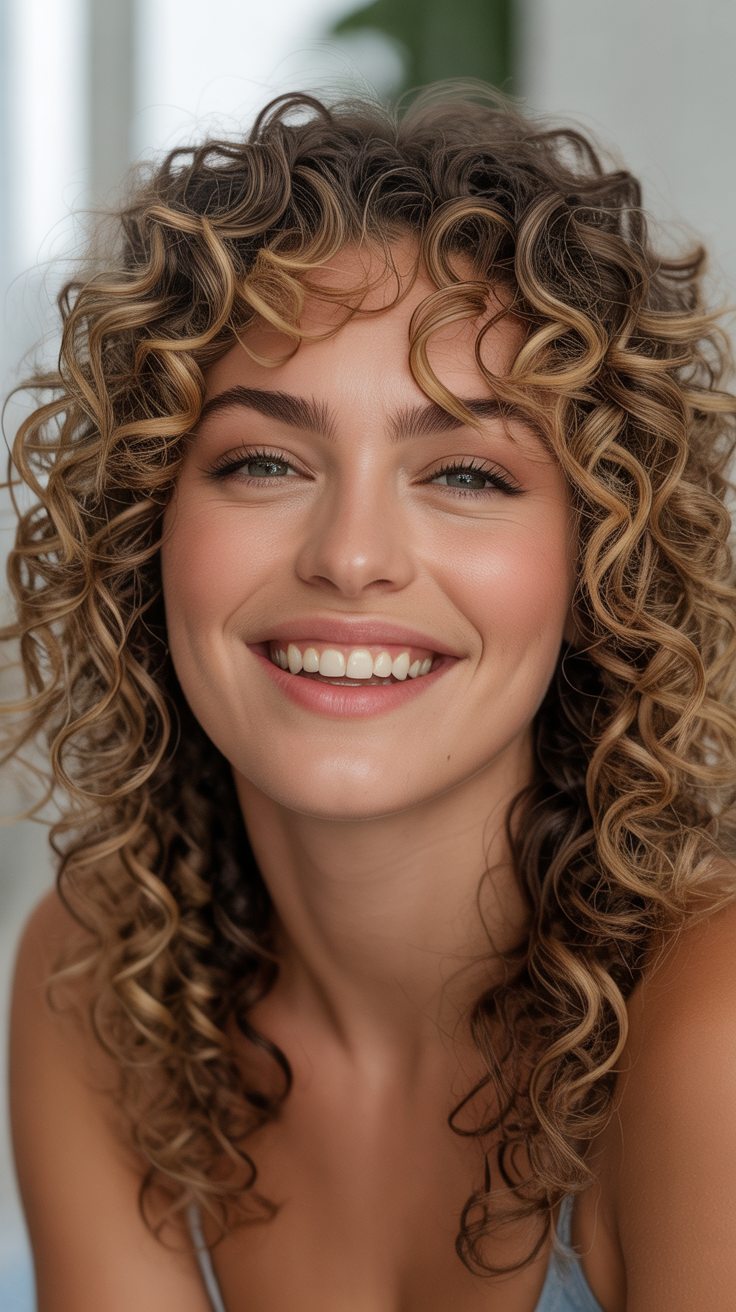 Transform Your Look: Stunning Curly Hairstyles For Round Faces