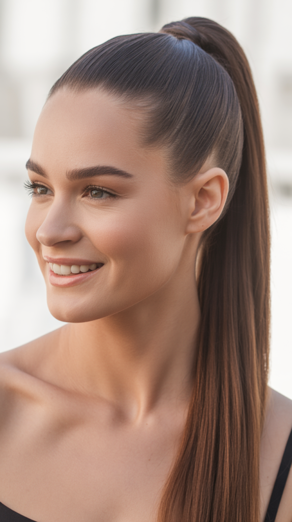 Sleek High Ponytail