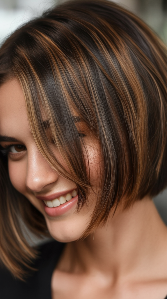 Contour Lowlights for Face Shape