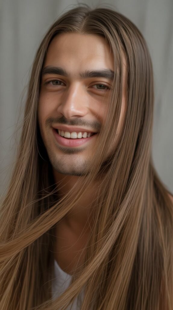 Natural Long Straight Hair