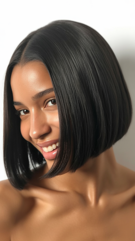 Angled Lob (Long Bob)