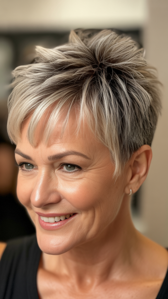 Spiky Pixie with Texture