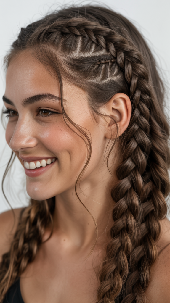 Ladder Braid Layers
