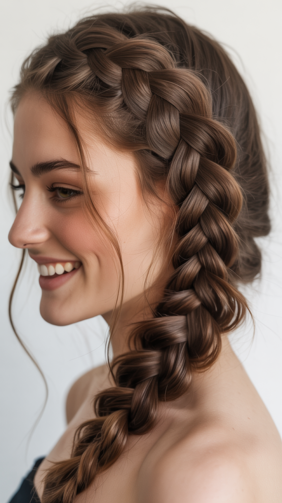  Side Four-Strand Braid