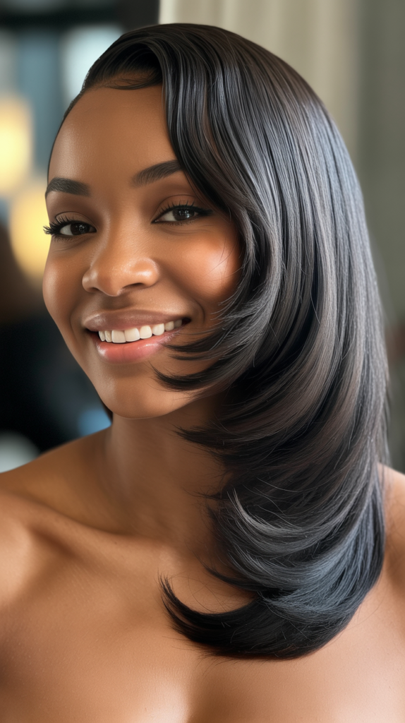 Bone Straight Silk Press