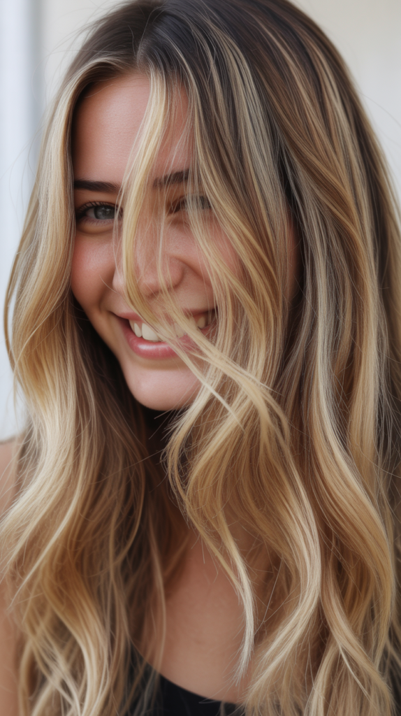 Balayage Blonde Highlights