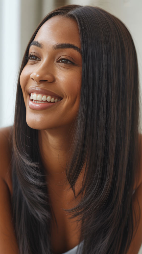 Bone Straight Wig Style