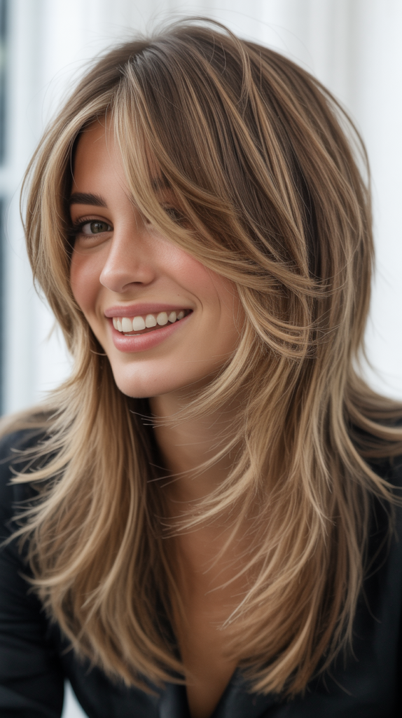 Shag Layers for Long Hair