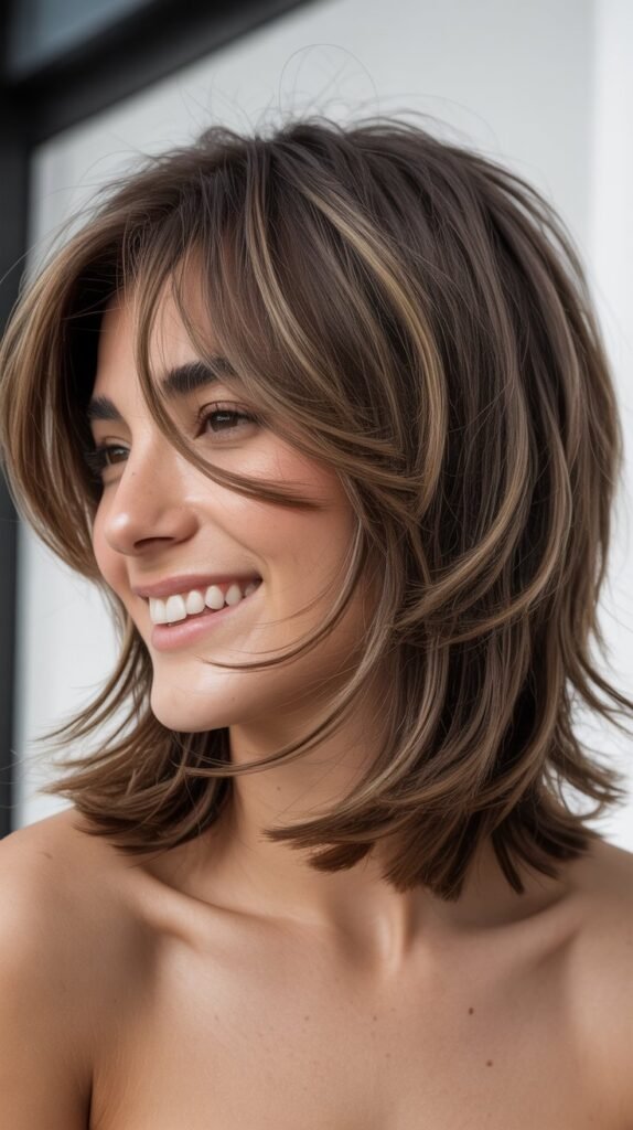 Choppy Lob (Long Bob)