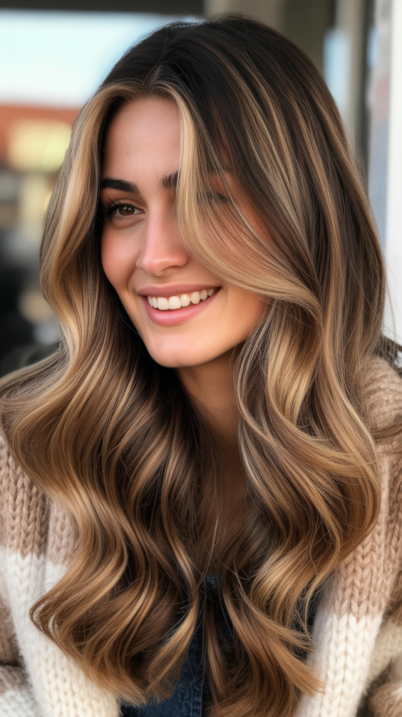 Bronde Balayage on Thick Hair