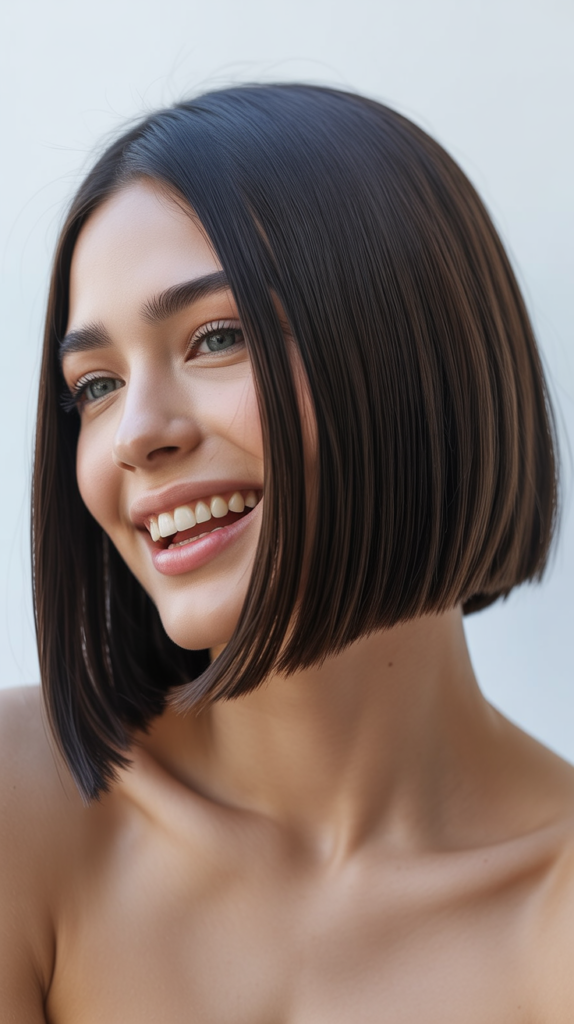 Stylish Straight Hairstyles for Short Hair