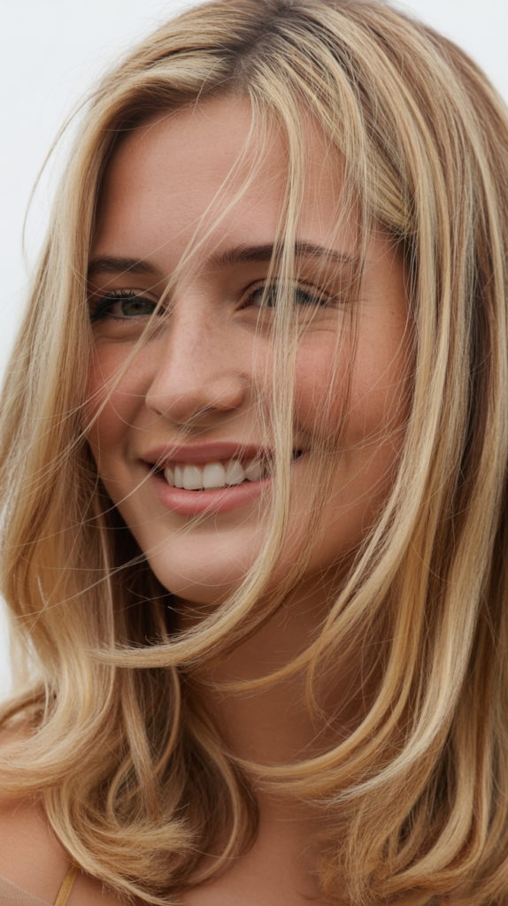 Wheat Blonde Highlights