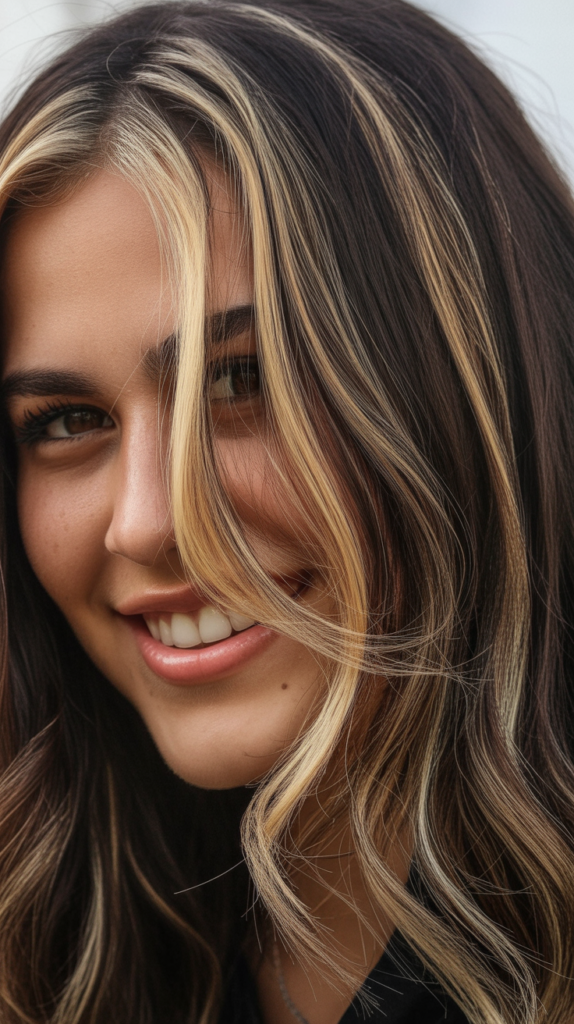 Blonde Peekaboo Highlights