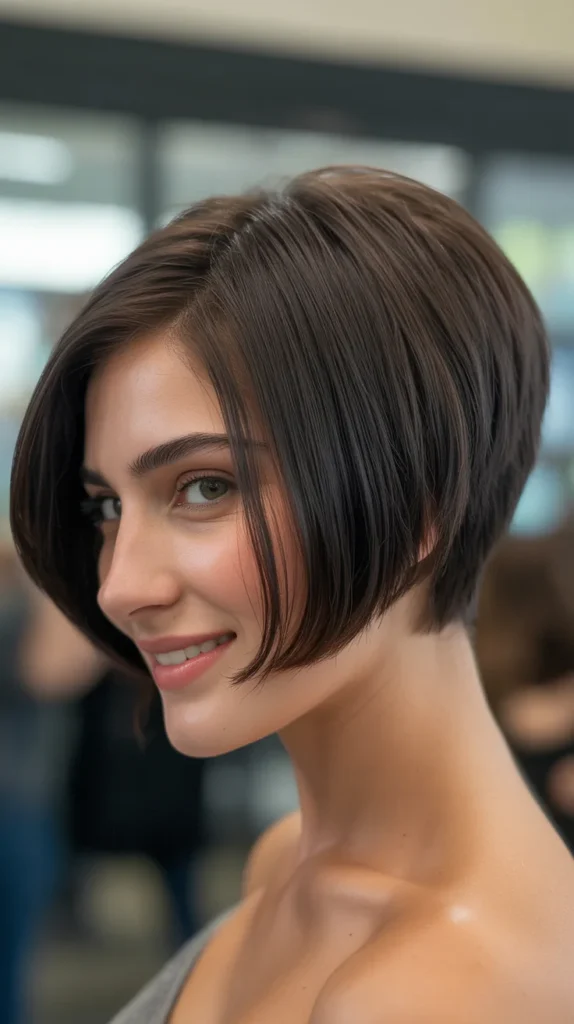 Best Chic Short Stacked Inverted Bob Haircuts for a Modern Look