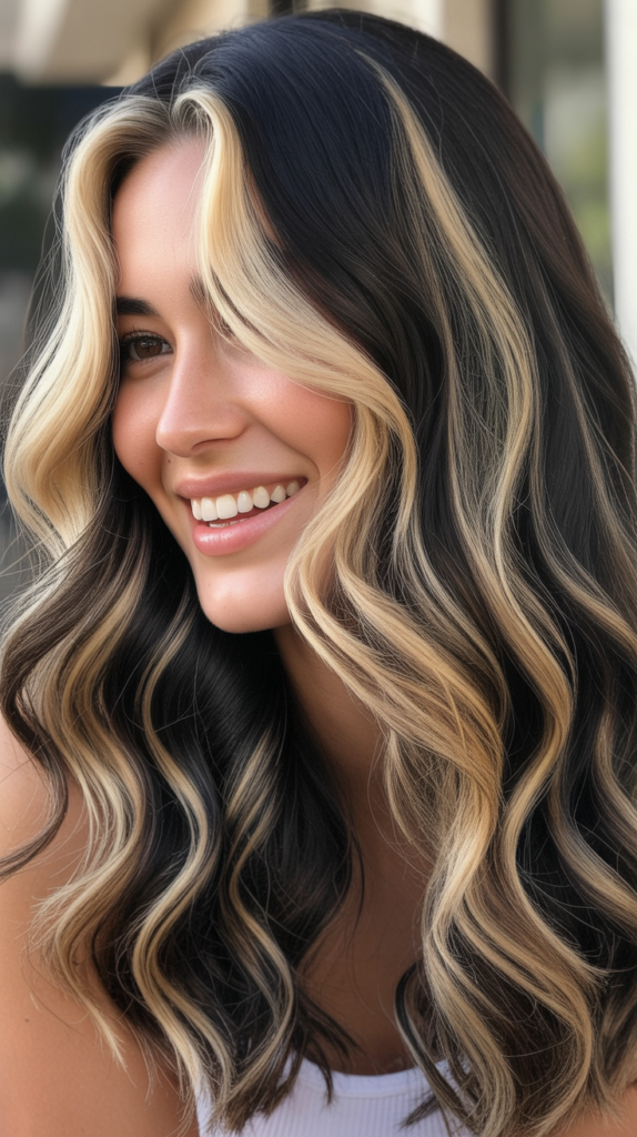 Sandy Blonde Beach Wave Highlights