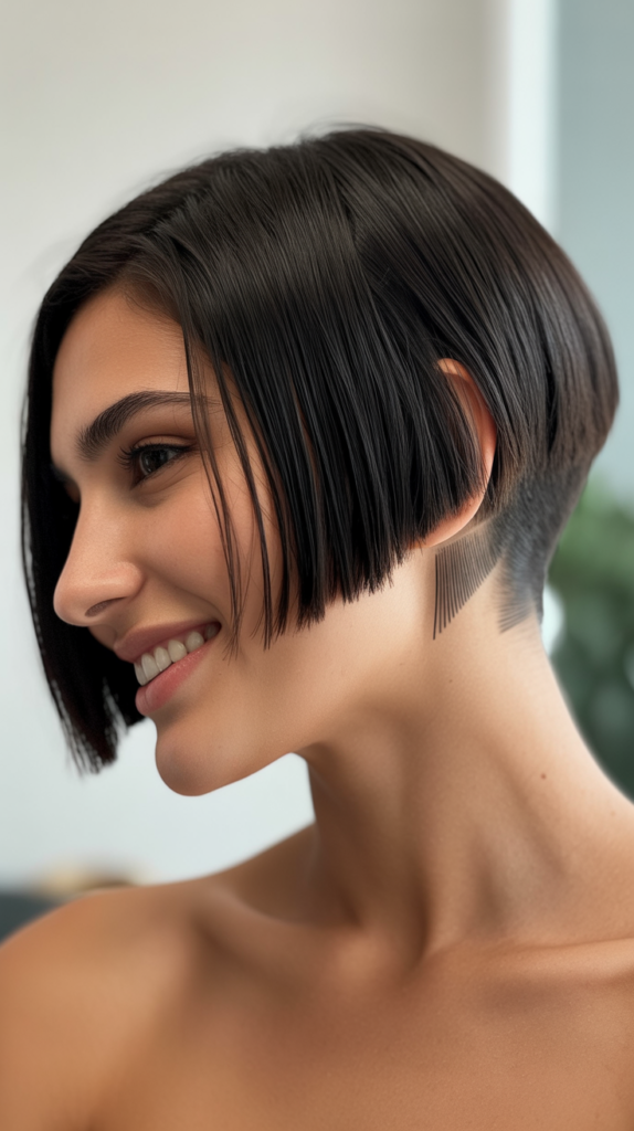 Straight Bob with Undercut