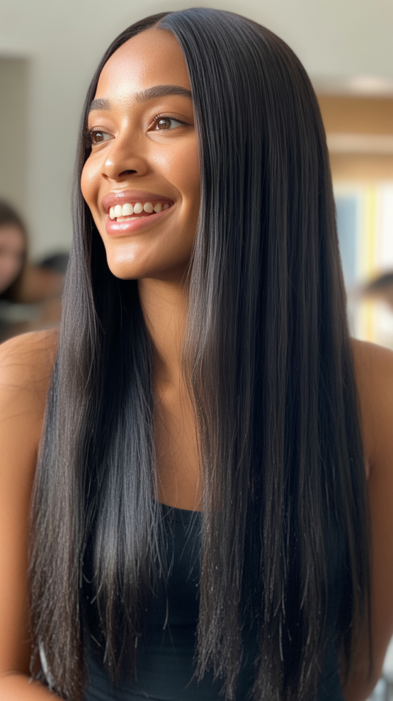 Ultra-Long Straight Hair