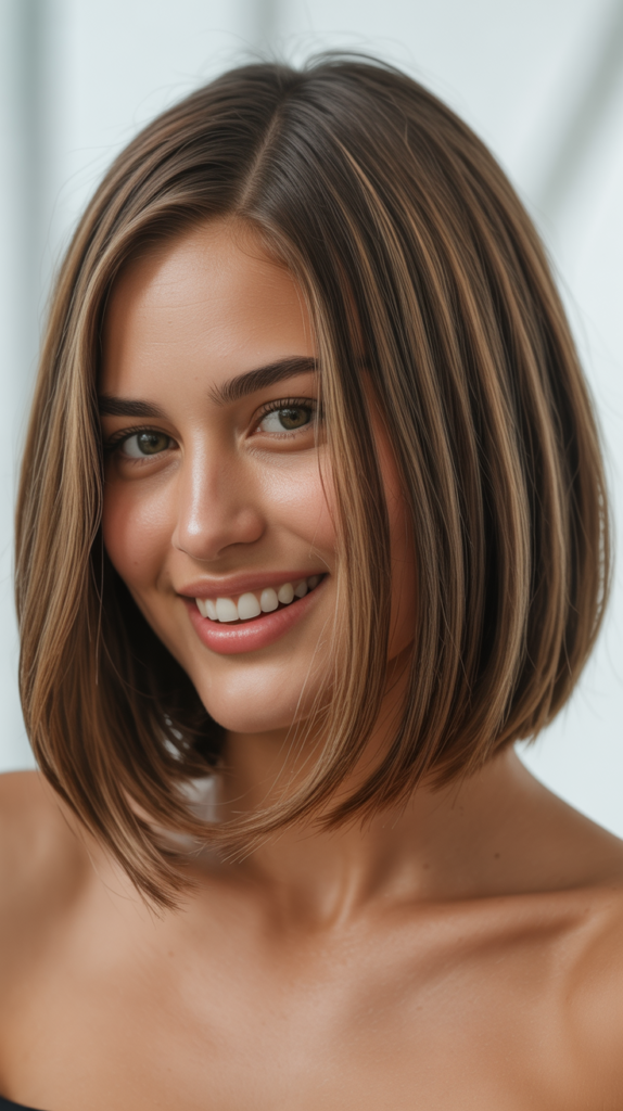 A-Line Bob with Graduated Layers