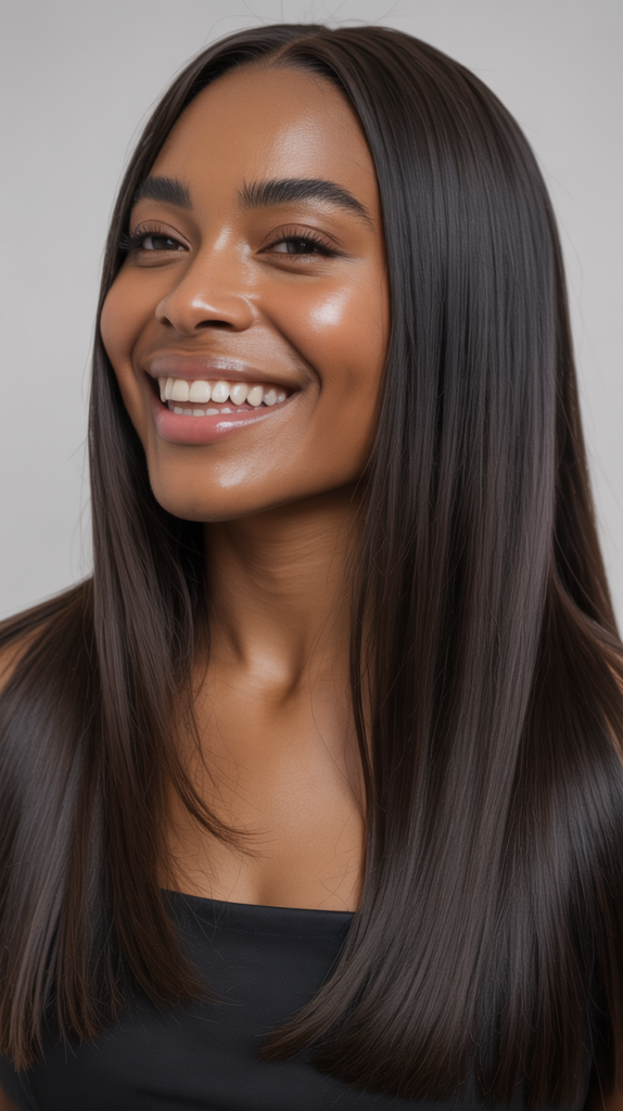  Straight Wig Styling