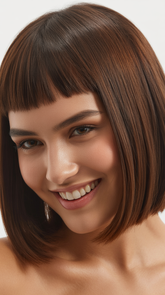 The Sleek A-Line Bob