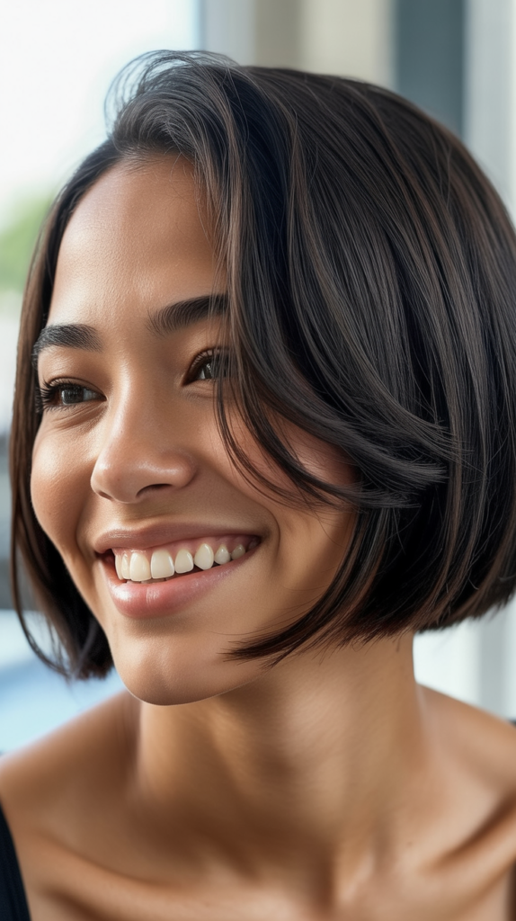 Cute Short Straight Hairstyles Natural Hair