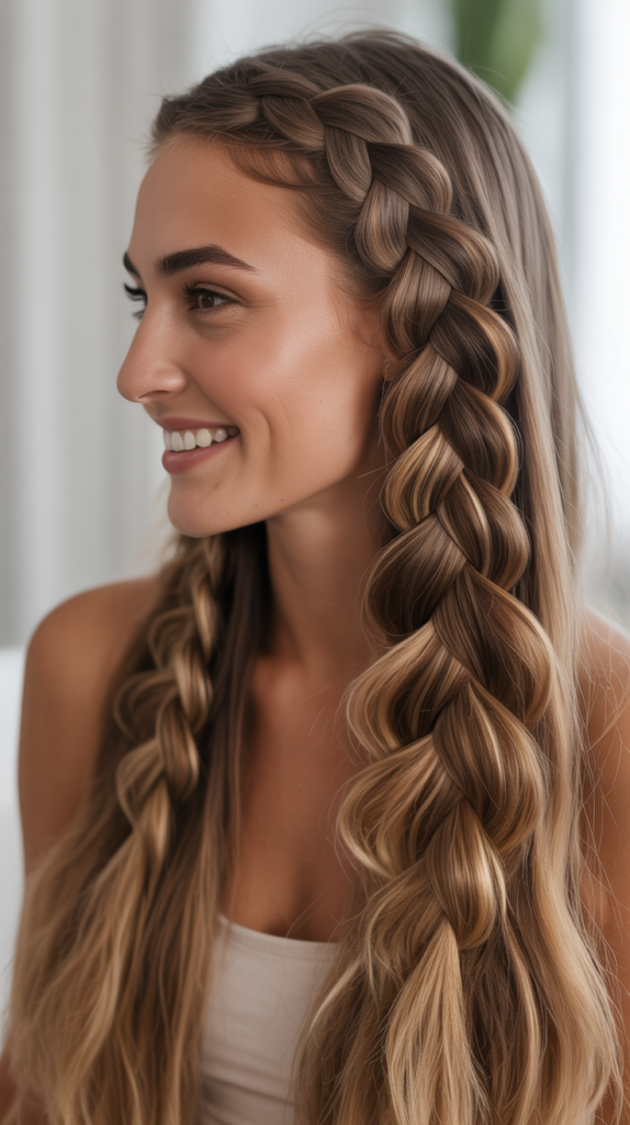 Pull-Through Braid