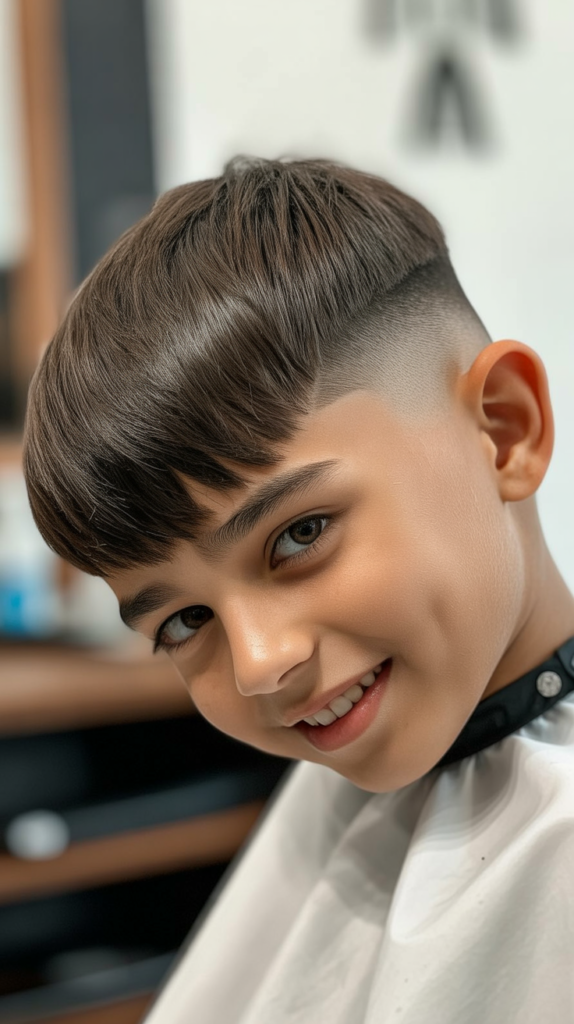 Long Fringe with Undercut