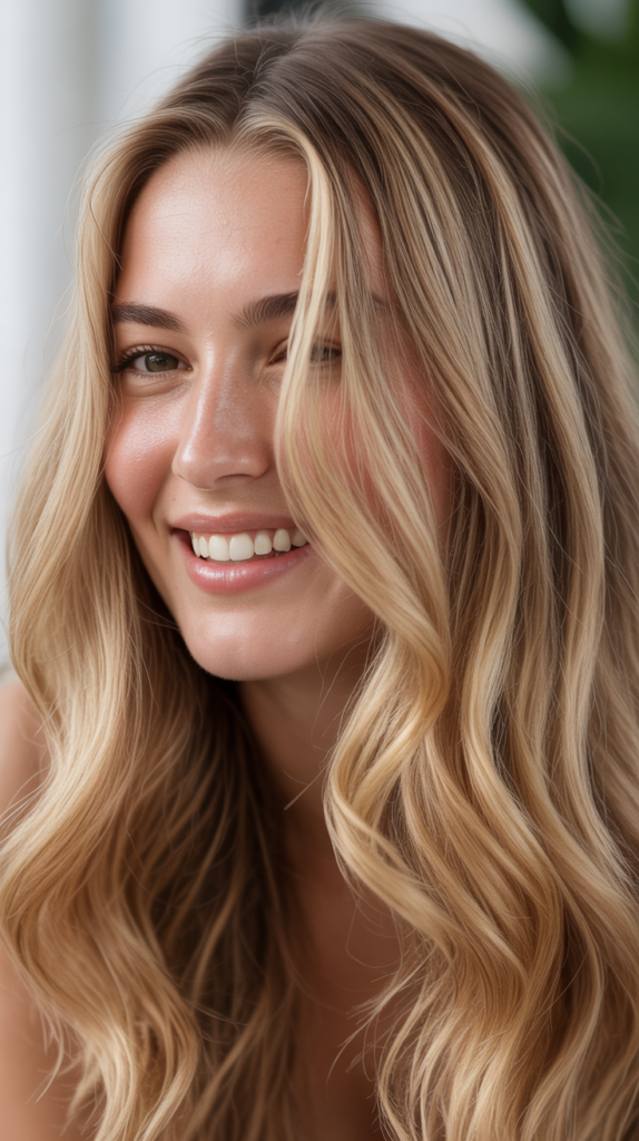 Sandstone Blonde Highlights