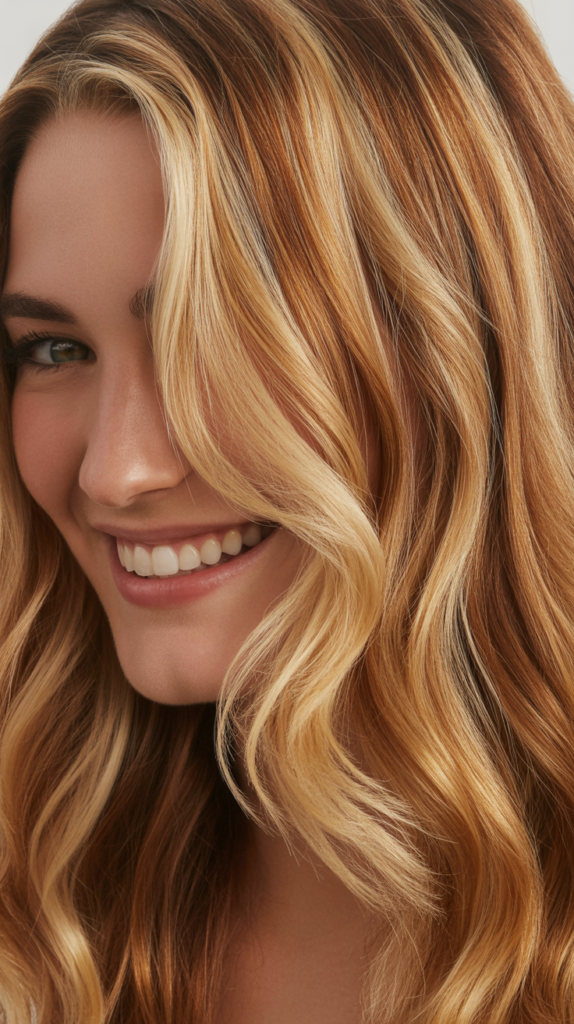  Toffee Blonde Highlights