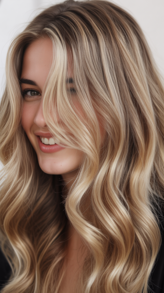 Champagne Blonde Highlights