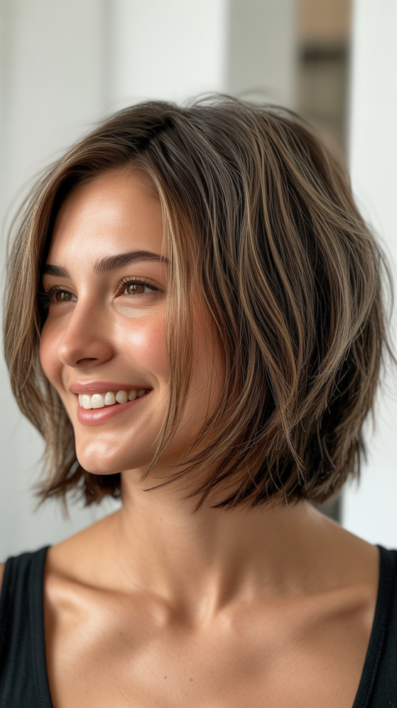 Piece-y Textured Bob