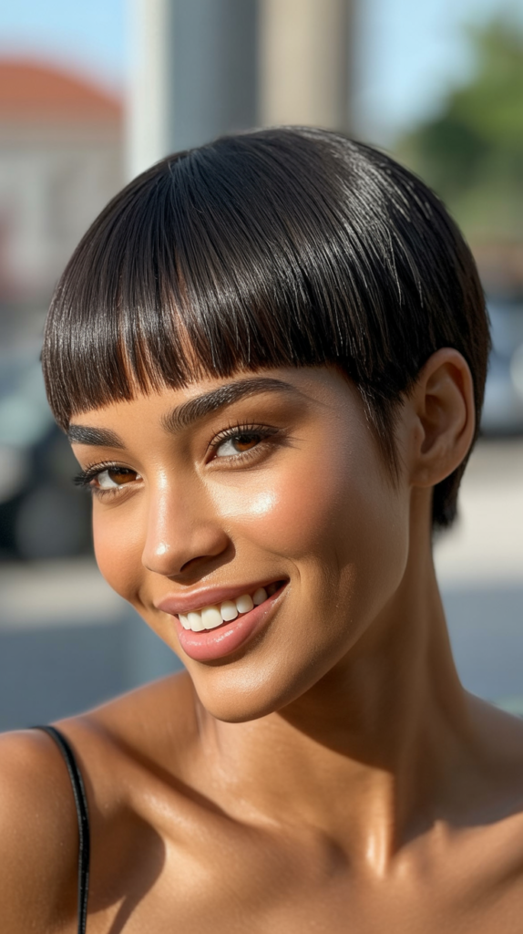  Straight Crop with Fringe