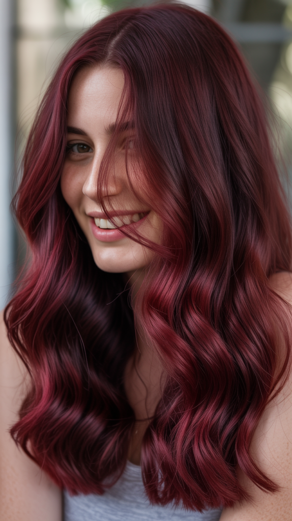 Burgundy Shadow Root