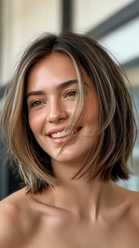 Choppy Bob with Flipped-Out Ends