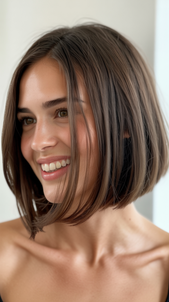 A-Line Bob with Graduated Layers