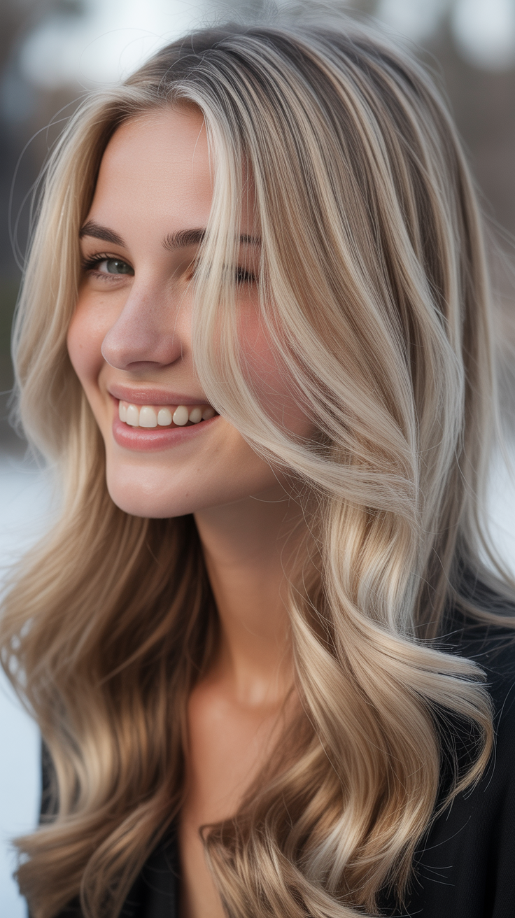 Sleek + Stunning Winter Hair Color Ideas for Blondes