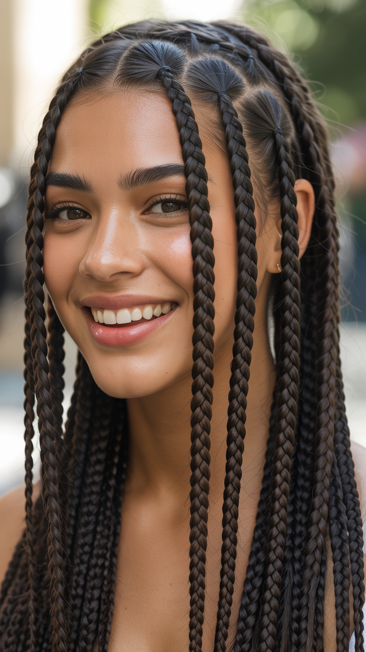 Cute Straight Braided Hairstyles Inspiration