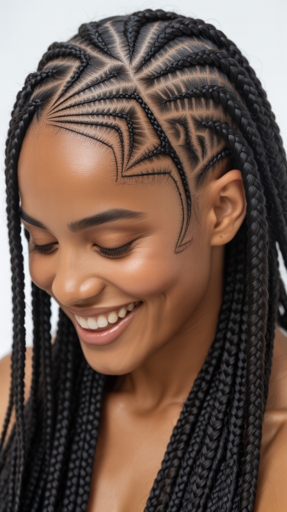 Tribal/Geometric Pattern Braids