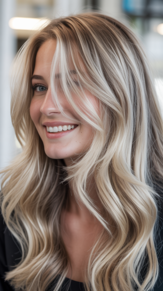  Icy Blonde Highlights