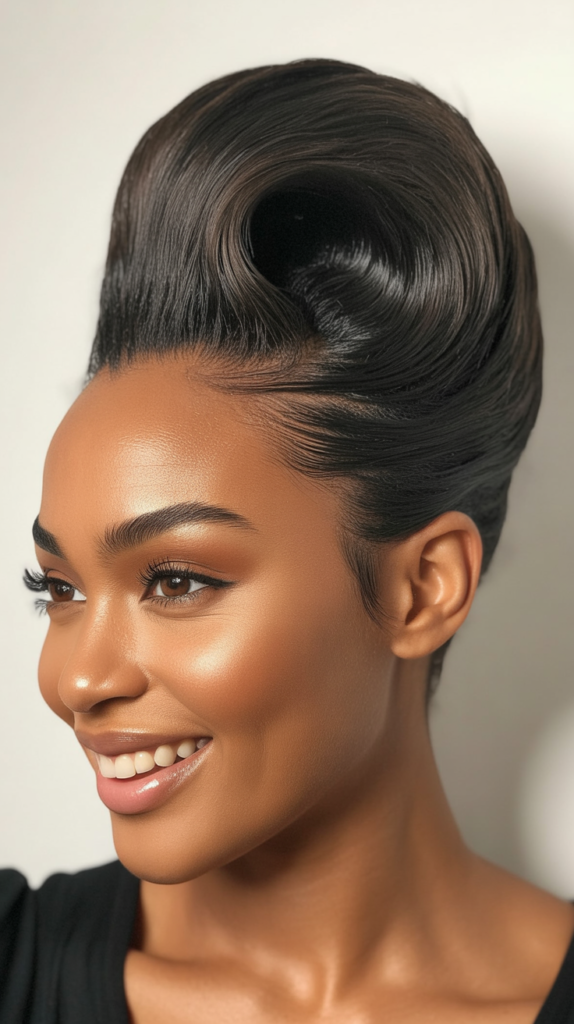 . Faux Hawk Updo