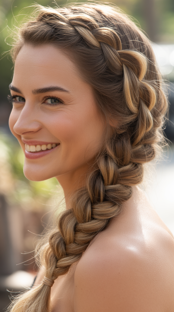 Side Fishtail Braid